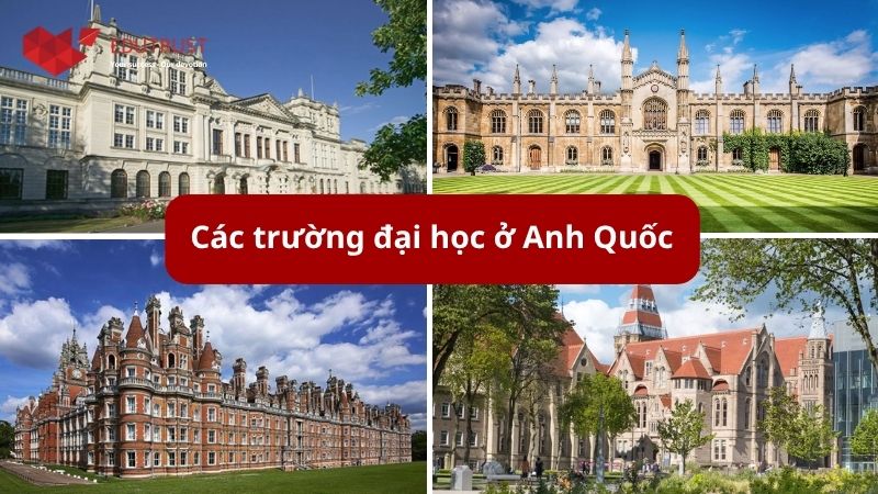 Danh sách các trường đại học ở Anh Quốc? Tổng hợp chi tiết