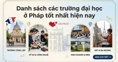 Danh sách các trường đại học ở Pháp tốt nhất hiện nay