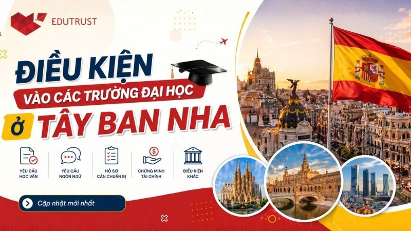 Điều kiện vào các trường đại học ở Tây Ban Nha