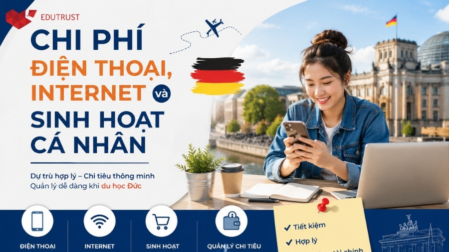 Chi phí điện thoại, internet và sinh hoạt cá nhân