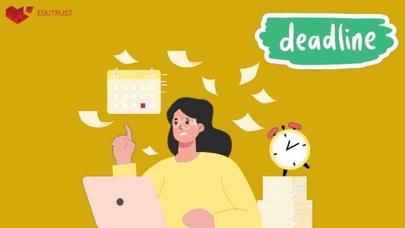 Nộp hồ sơ sớm trước deadline