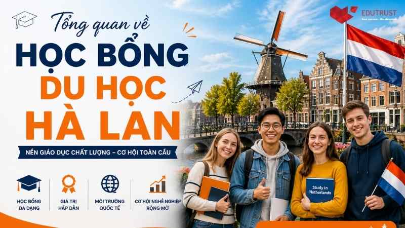 Học bổng du học Hà Lan có những gì?